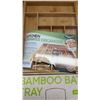 Image 5 : BAMBOO TRAY AND 2 BAMBOO DRAWER ORGANIZERS