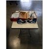 Image 1 : 2 PAIRS VANS SK8-HI NAVY SHOES - SIZE 7 AND NEW SIZE 8