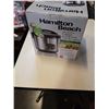 Image 3 : HAMILTON BEACH DIGITAL SIMPLICITY RICE COOKER AND STEAMER - TESTED WORKING