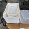 Image 2 : 12 NEW BINS WITH LIDS