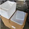 Image 3 : 12 NEW BINS WITH LIDS