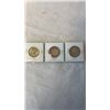 Image 2 : 3 CANANDIAN LOONIES, 2005 TERRY FOX TYPE 1; 2005 TERRY FOX RARE TYPE 2 'NO GRASS'  2021 KLONDIKE
