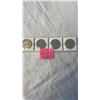 Image 2 : 4 CANADIAN DOLLARS 1968, 1970 (MANITOBA), 1971 (BC), 1973 (PEI)
