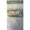 Image 3 : LAST 3 ISSUES OF CANADIAN $1 BILL - 1954, 1967, 1973