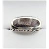 Image 1 : STERLING SILVER & WOOD RING, RETAIL $400.00, SIZE 8.75