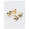 Image 2 : 14KT. YELLOW GOLD NATURAL DIAMOND STUD EARRINGS, 0.30CTS, W/A $720.00
