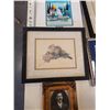 Image 3 : RAVEN DONALDO GRASSIE OWL PAINTING, PRINTS AND STITCHED ART