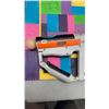 Image 3 : 4 PAINTINGS ON CANVAS AND PS3 MOVE SHARPSHOOTER CONTROLLER