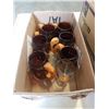 Image 2 : 2 BOXES OF CLAY AND POTTERY JUGS WITH BARRELL SHAPED MUGS