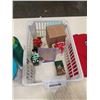 Image 2 : TRAY OF STARBUCKS COLLECTIBLES, CANADA MUG, WATER BOTTLES, APRON, BARISTA TRAINER PIN