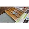 Image 6 : BAMBOO TRAY AND 2 BAMBOO DRAWER ORGANIZERS