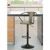 Image 1 : ASTRA ADJUSTABLE STOOL IN GUNMETAL - RETAIL $185