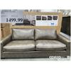 Image 1 : BRAND NEW TOP GRAIN LEATHER SOFA - RETAIL $1499