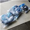 Image 1 : 2 NEW ETHERNET CAT 7 CORDS 165FT EACH AND 90FT 3.5MM AUDIO CABLE
