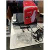 Image 3 : 2 DVD PLAYERS, SPEECH RECORDER, COCA COLA MINIATURE FRIDGE