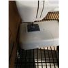 Image 4 : BOX OF DOCKING STATION, SONY POUCHES, ELECTRONICS AND MORE WITH KENMORE SEWING MACHINE