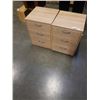 Image 1 : PAIR OF 3 DRAWER NIGHTSTANDS