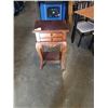 Image 1 : 2 DRAWER CARVED ENDTABLE