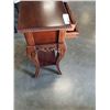 Image 5 : 2 DRAWER CARVED ENDTABLE