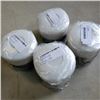 Image 2 : 4 NEW BLACK AND WHITE SETS OF MELAMINE STONES RETAIL $200