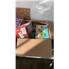 Image 6 : 2 BOXES OF TOYS AND NEW VALENTINES CARDS
