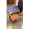 Image 3 : PINK AND BLUE PAINTED CHEST OF DRAWERS AND ENDTABLE