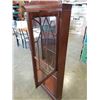 Image 4 : BOGDON AND GROSS GLASS DOOR CORNER DISPLAY CABINET