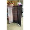 Image 1 : SHUTTERED ROOM DIVIDER - 68 INCHES TALL 55 INCHES WIDE