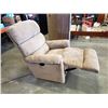 Image 4 : LAZBOY BROWN FABRIC RECLINER CHAIR WITH POWER CONTROL LEGS