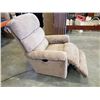 Image 5 : LAZBOY BROWN FABRIC RECLINER CHAIR WITH POWER CONTROL LEGS