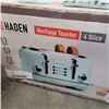 Image 2 : HADEN HERITAGE TOASTER 4 SLICE - TESTED WORKING - RETAIL $139