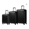 Image 1 : AS NEW CHAMPS RUNWAY COLLECTION BLACK 3PC SUITCASE SET - RETAIL $799