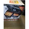 Image 4 : NINJA FOODI 2 BASKET AIR FRYER - TESTED WORKING - RETAIL $239