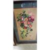 Image 4 : WATERCOLOR PAINTING, STITCHED ART AND PAINTING ON CANVAS