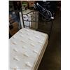 Image 2 : SINGLE SIZE CLARA CONTOUR COLLECTION MATTRESS WITH BOX SPRING, HEADBOARD AND ROLLER FRAME