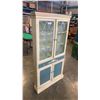 Image 2 : PAINTED CORNER DISPLAY CABINET