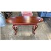 Image 1 : BROWN OVAL COFFEE TABLE