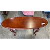 Image 3 : BROWN OVAL COFFEE TABLE