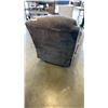 Image 3 : DARK GREY GLIDER ROCKER RECLINER ARMCHAIR