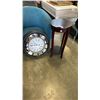 Image 1 : ROUND 1 DRAWER ENDTABLE AND WALL CLOCK