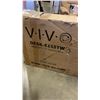Image 2 : VIVO WHITE 55 X 24 INCH ELECTRIC SIT STAND DESK
