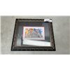 Image 1 : RICHARD SHORTY SIGNED FIRST NATIONS PRINT 'CLAN' - 15-3/4 X 13-1/2 INCHES
