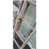 Image 6 : 8 FOOT WOODEN A FRAME LADDER AND ALUMINUM EXTENSION LADDER