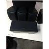Image 2 : POLK AUDIO SURROUND SYSTEM ACTIVE SUBWOOFER MODEL RM6750, 4 SATELLITE SPEAKERS AND CENTER SPEAKER - 