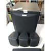Image 4 : POLK AUDIO SURROUND SYSTEM ACTIVE SUBWOOFER MODEL RM6750, 4 SATELLITE SPEAKERS AND CENTER SPEAKER - 