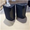 Image 1 : PAIR OF DEFINITIVE SOUND SR9040 BIPOLAR SURROUND SPEAKERS- TESTED WORKING - RETAIL $199