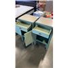 Image 2 : 2 GREEN METAL CABINETS