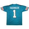 Image 2 : TUA TAGOVAILOA SIGNED MIAMI DOLPHINS FOOTBALL JERSEY (BECKETT COA)