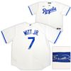 Image 1 : Kansas City Royals Bobby Witt Jr. Autographed White Nike Jersey Size XL Beckett COA