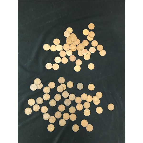 LARGE LOT OF BRITISH ONE PENNY large-lot-of-british-one-penny